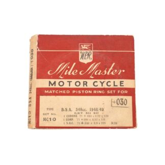 Nos Bsa B31 B32 Piston Rings +.030