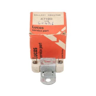 Nos Lucas Ballast Resistor 47190, 60 4516, 60 2098