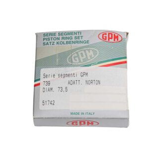 Norton 750cc Piston Ring Set +.020 Gpm