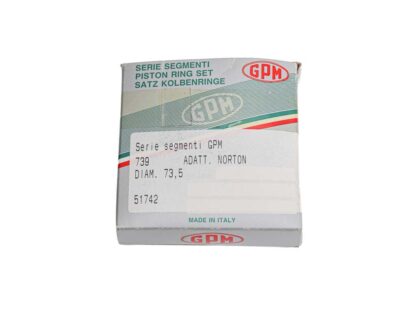 Norton 750cc Piston Ring Set +.020 Gpm