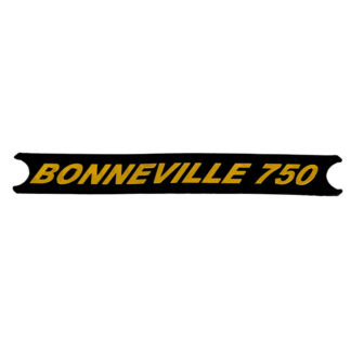 Triumph bonneville 750 side cover decal 60 4385 2