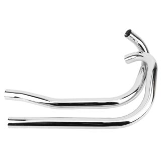 Triumph Pre Unit Dynamo Rigid Frame Exhaust Pipes 70 1519, 70 1520, E1519, E1520