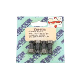 1979 1989 Triumph Mushroom Head Tappet Adjuster Set 99 8887