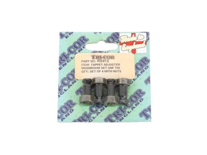 1979 1989 Triumph Mushroom Head Tappet Adjuster Set 99 8887