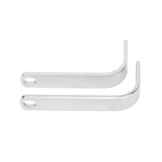 Triumph T90 T100 Exhaust Brackets 70 7641, E7641, 70 7642, E7642