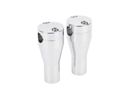 Universal Chrome 4 Tall Handlebar Risers