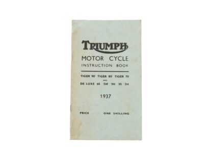 1937 triumph instruction manual 1