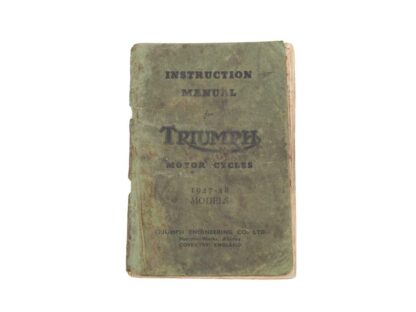 1947 1948 triumph instruction manual 2