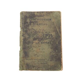 1947 1948 triumph instruction manual