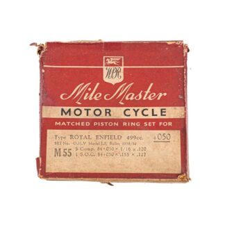 Nos 1938 1956 royal enfield j2 & bullet 500cc piston rings +.050