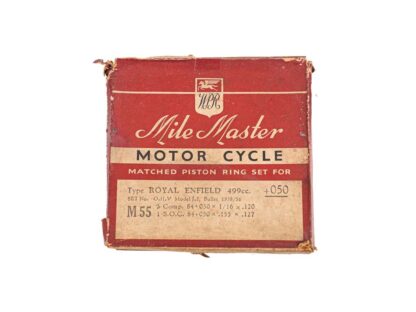 Nos 1938 1956 royal enfield j2 & bullet 500cc piston rings +.050