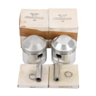 Triumph 650cc piston set +.020