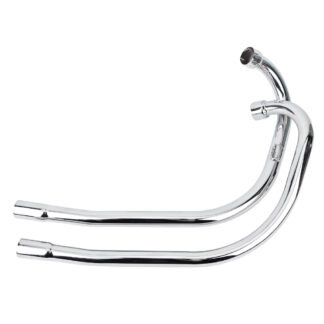 1968 1969 Triumph T90 T100 Exhaust Pipes 70 7637, 70 7638, E7637, E7638