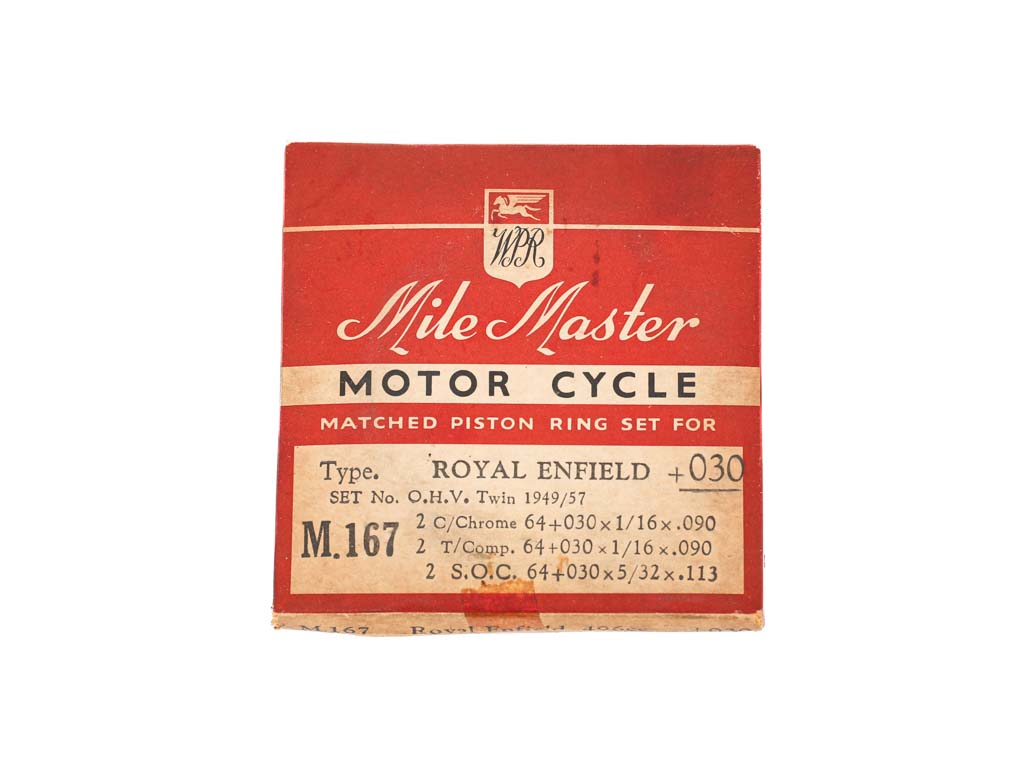Nos 1949 1957 Royal Enfield Twin +.030 Piston Rings