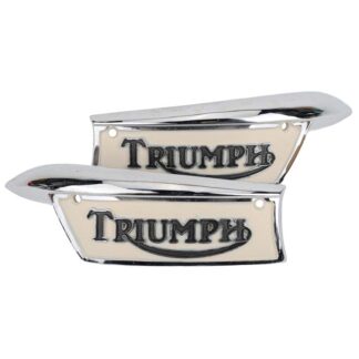 Nos 1969 1979 Triumph Tank Badges 82 9700, 82 9701, F9700, F9701