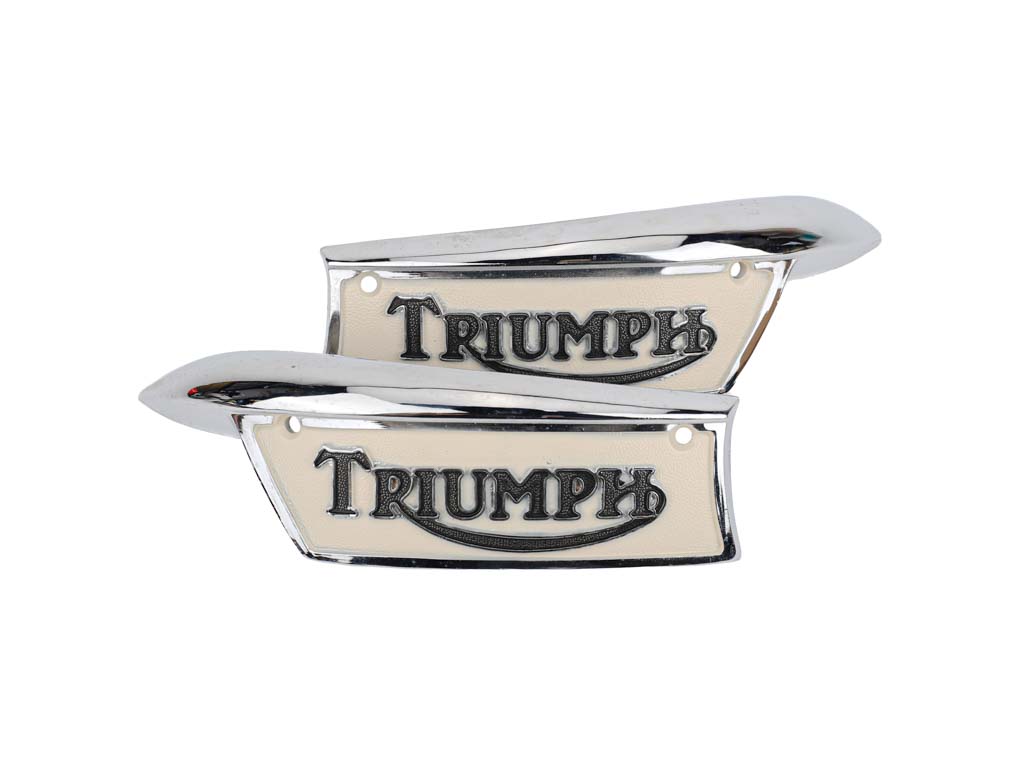 Nos 1969 1979 Triumph Tank Badges 82 9700, 82 9701, F9700, F9701