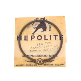 Nos bsa a7 compression piston ring +.020