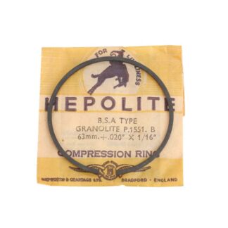 Nos bsa b31 b32 c10 c11 c12 compression piston ring +.020