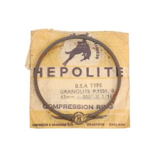 Nos bsa b31 b32 c10 c11 c12 compression piston ring +.030