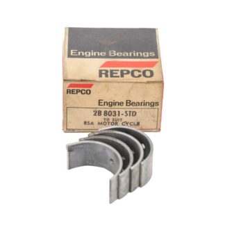 Nos Bsa A7 Small Journal Standard Big End Shell Set 67 0320, 67