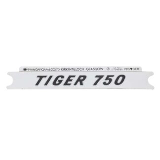 Triumph Tiger 750 Side Cover Decal 60
