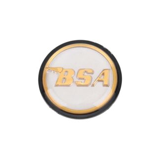 Nos Bsa A75 Damper Knob Badge 68