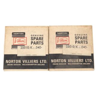 Nos Norton 750cc Commando +.040 Piston Rings 06 7898, 25010k
