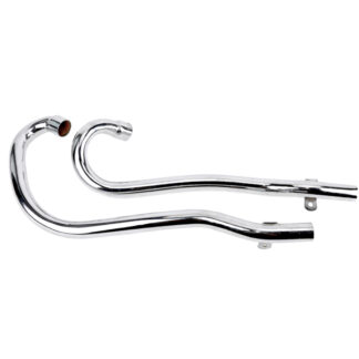 Nos Triumph T100c Exhaust Pipes 71 0017, 71 0019, E10017, E10019