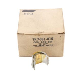 Nos Villiers Mk10 Connecting Rod Shell Set 1k7681 .010