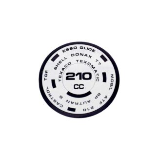 Triumph 210cc Fork Top Nut Decal 97