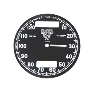 Smiths 120mph Chronometric Speedometer Face Mca202