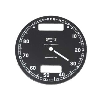 Smiths 80mph Chronometric Speedometer Face Mca203