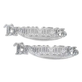 Triumph Pre Unit Fuel Tank Badges 82 1823e