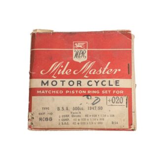 Nos 1947 1950 Bsa A7 Piston Ring Set Std +.020