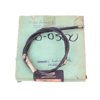 Triumph Throttle & Choke Cable 60 0500, D500