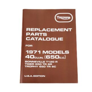 1971 Triumph T120 & Tr6 Parts Manual 99