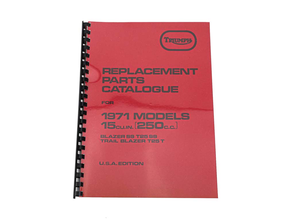 1971 Triumph T25 Parts Manual 99