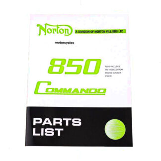 1973 Norton Commando 850cc Parts Manual 06