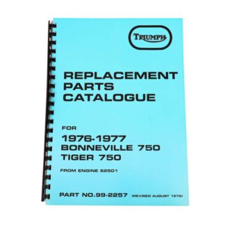 1976 1977 Triumph T140 & Tr7 Parts Manual 99
