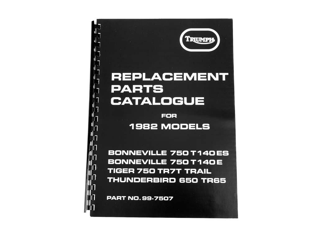 1982 Triumph T140, Tr7 & Tr65 Parts Manual 99