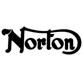 Norton Black Petrol Tank Decal 06 4881, 06