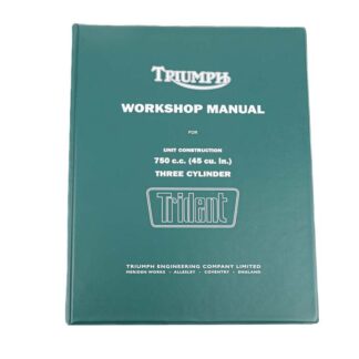 1969 1974 Triumph T150 Workshop Manual 99 0887, 99