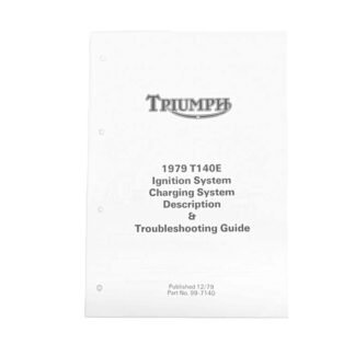 1979 Triumph T140e Ignition & Charging System Supplement 99